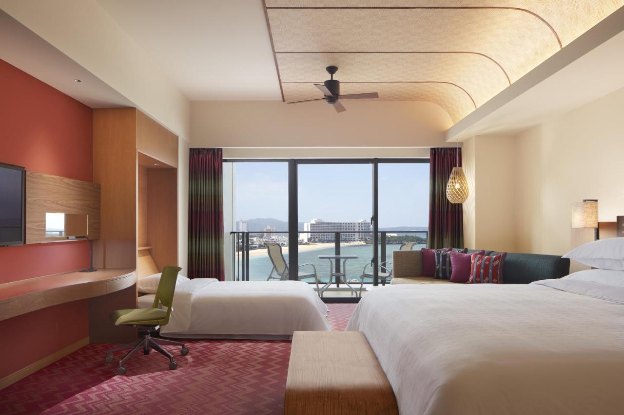 Sheraton Okinawa Sunmarina Resort Onna Eksteriør billede